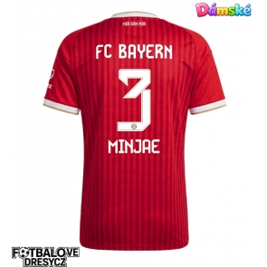 Bayern Munich Kim Min-jae #3 Dámské Domácí Dres 2026-27 Krátký Rukáv